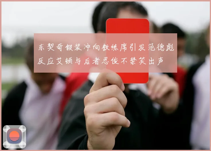 东契奇假装冲向教练席引发范德彪反应艾顿与后者忍俊不禁笑出声